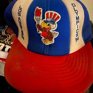 Vintage Trucker Hat 1984 Olympics